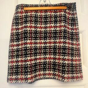 Lord & Taylor patterned pencil skirt